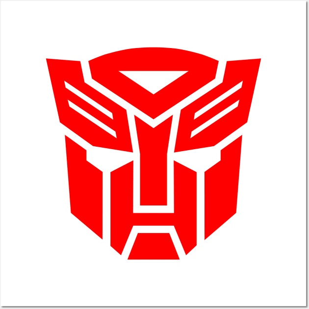 Transformers logo Wall Art by nintendino